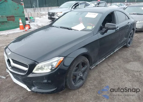 2015 Mercedes-Benz Cls 400 4Matic z USA, uszkodzony, nr VIN WDDLJ6HB8FA134282